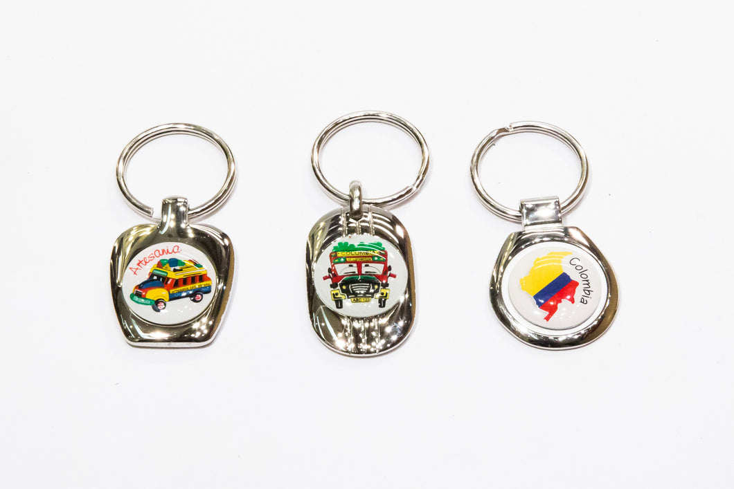 Llaveros set x3 típicos