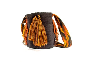 Mochila Wayúu Pequeña Café