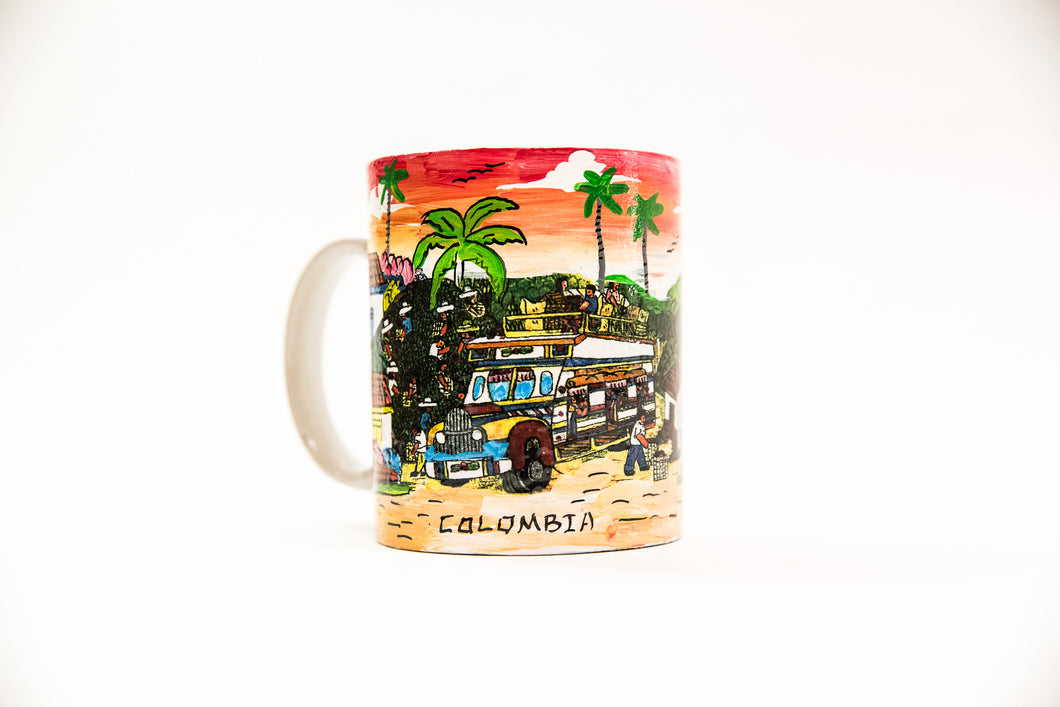 Mug pintado